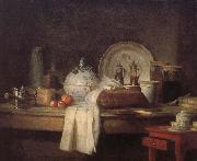Jean Baptiste Simeon Chardin Housekeeper s kitchen table Germany oil painting artist